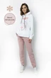 Спортивный костюм 4055-4053 пыльная роза Kivviwear