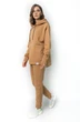 Спортивный костюм 4057-4056 кэмел-1 принт Kivviwear