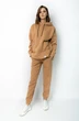 Спортивный костюм 4057-4056 кэмел-1 принт Kivviwear