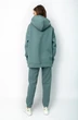 Спортивный костюм 4057-4056 нефрит-1 принт Kivviwear