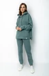 Спортивный костюм 4057-4056 нефрит-1 принт Kivviwear