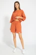 Костюм с шортами 4090-4091 терракотовый Kivviwear
