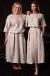 Костюм с юбкой 4316+4318-02 Kivviwear
