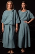 Костюм с юбкой 4316+4318-04 Kivviwear