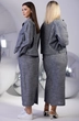 Костюм с юбкой 4323-4322-01 Kivviwear