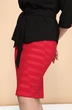 Костюм с юбкой 262 + 275 красный + черный Klever