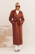 Тренчкот 11001 коричневый KOKOdea