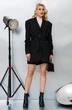 Костюм с шортами 2-39 черный + полоска KOKOdea