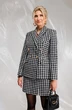 Костюм с юбкой 2-650 гусиная лапка KOKOdea