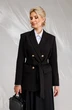 Костюм с юбкой 2-950 черный KOKOdea