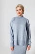 Костюм с юбкой LOLA стальной KOKOdea