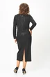 Платье 1323 черный Кокетка и К фото 2 Платье 1323 черный Кокетка и К фото 2