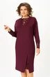 Платье 1337-1 бордовый Кокетка и К фото 3