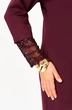 Платье 1337-1 бордовый Кокетка и К фото 5