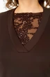Платье 1337 коричневый Кокетка и К фото 5