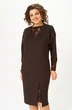 Платье 1337 коричневый Кокетка и К фото 4