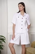 Костюм с шортами 1335 белый LADIS LINE