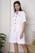 Костюм с шортами 1335 белый LADIS LINE