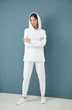 Спортивный костюм 1341 белый LADIS LINE