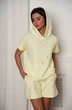 Костюм с шортами 1359 желтый LADIS LINE