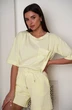 Костюм с шортами 1362 желтый LADIS LINE