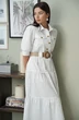 Платье 1587 белый LADIS LINE фото 3