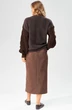 Джемпер 093 шоколадный LAIKONY фото 2