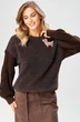 Джемпер 093 шоколадный LAIKONY фото 4
