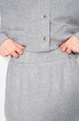Костюм с юбкой 283 серый LAIKONY фото 5
