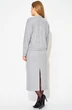 Костюм с юбкой 283 серый LAIKONY фото 2