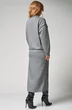 Костюм с юбкой 373 серый LAIKONY Костюм с юбкой 373 серый LAIKONY