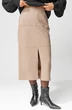 Юбка 453-2 бежевый LAIKONY фото 3