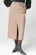 Юбка 453-2 бежевый LAIKONY фото 4