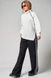 Костюм брючный 483 белый + черный LAIKONY фото 3