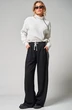Костюм брючный 483 белый + черный LAIKONY фото 4