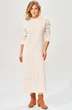 Платье 573 бежевый LAIKONY фото 3