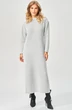 Платье 573 серый зигзаг LAIKONY фото 3