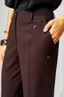 Брюки 942-2 шоколадный LAIKONY фото 5 Брюки 942-2 шоколадный LAIKONY фото 5
