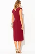 Платье 993 бургунди LAIKONY фото 2