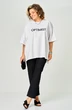 Футболка 086 белый optimist LARINI фото 3