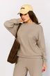 Костюм брючный 9021  серо-бежевый LEANNA-STYLE фото 5
