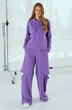 Спортивный костюм 1097 фиолетовый Lokka