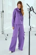 Спортивный костюм 1097 фиолетовый Lokka