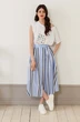 Костюм с юбкой 1162 Lokka