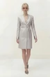 Платье 1834 жемчужно-серый Lokka фото 2