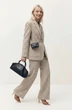 Костюм брючный 1840 бежевый + меланж Lokka фото 2