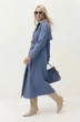 Тренч 1843 темно-голубой Lokka фото 3