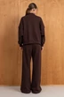 Костюм брючный 279 шоколад LUNA фото 2