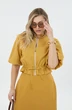 Костюм с юбкой К1340114 горчица LM (Лаборатория моды) фото 5