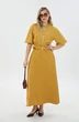 Костюм с юбкой К1340114 горчица LM (Лаборатория моды) фото 4